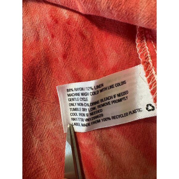 Knox Rose Midi Dress Small Tie Dye Boho Beach Resort Cover Up Cottage Summer - Picture 9 of 10